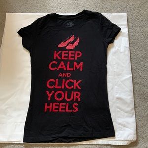 EUC wizard of oz tee shirt purchased at Smithsonian in DC size large